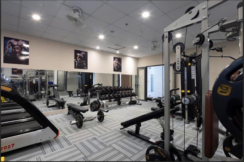 Virgo Hotel Nha Trang Luaran gambar The gym at the hotel